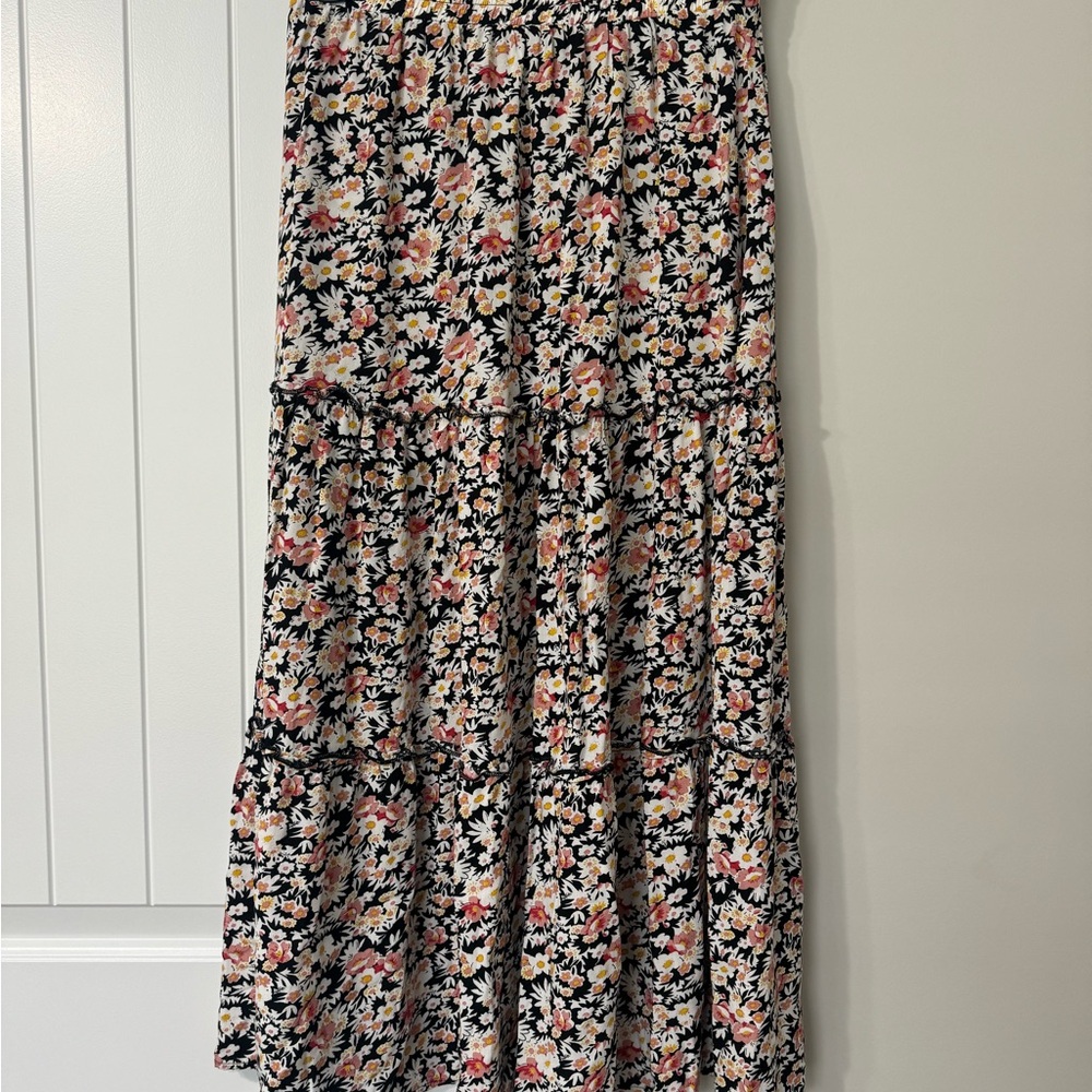 Floral Maxi Skirt